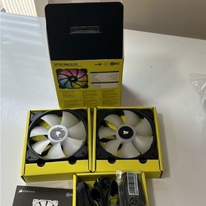 Computer fans. Sp120 rib elite.